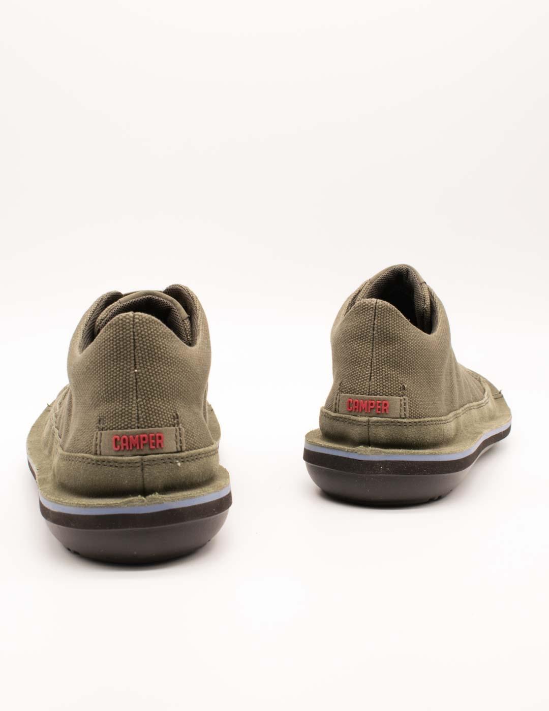 Zapato Camper 36791-076 Beetle Verde de Hombre