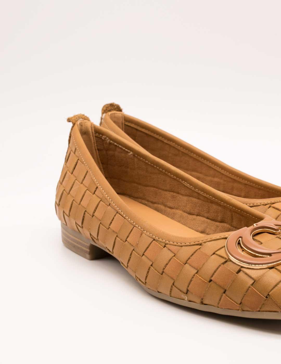 Bailarina Carmela 162169-01 Camel de Mujer