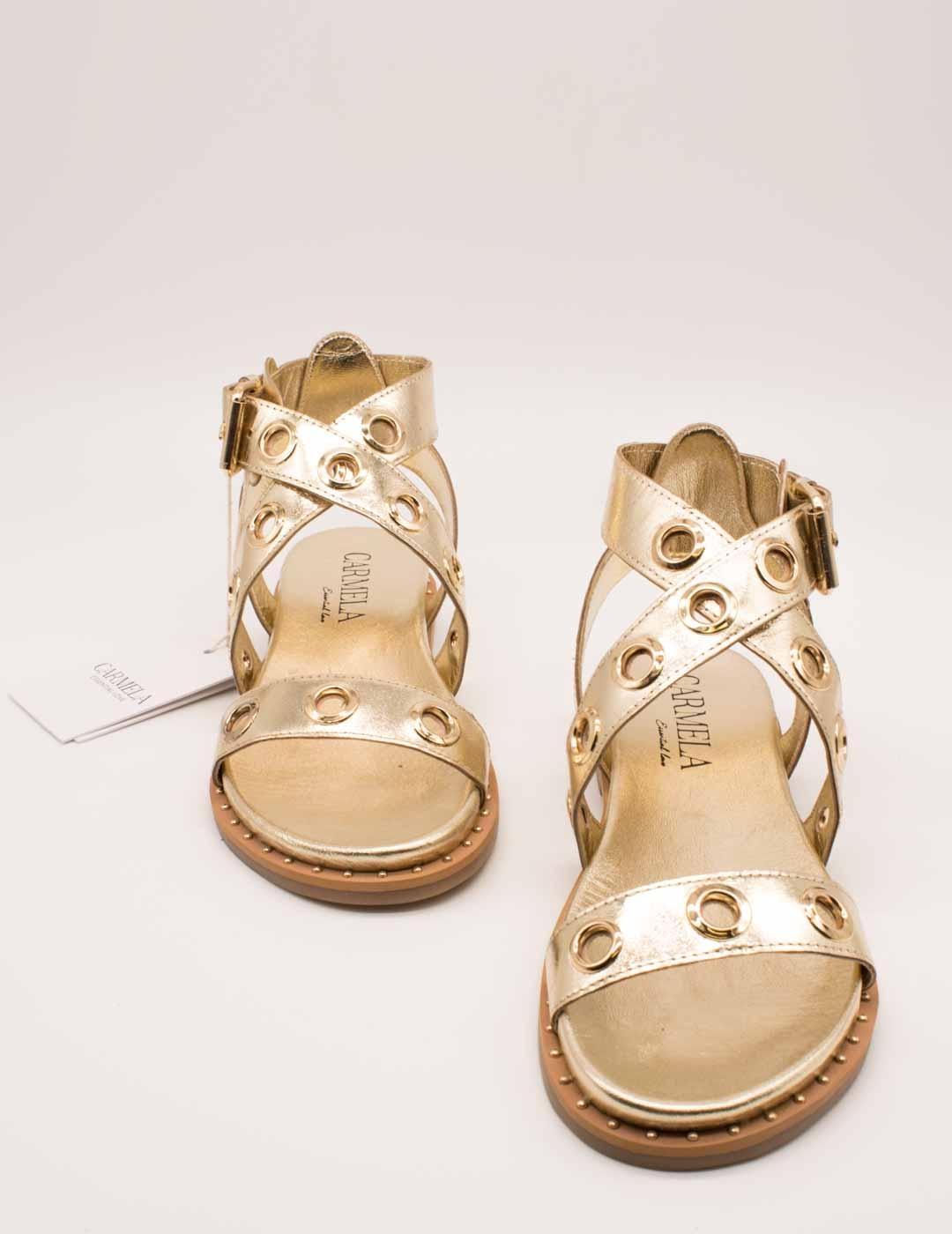 Sandalia Carmela 162389-02 Oro de Mujer
