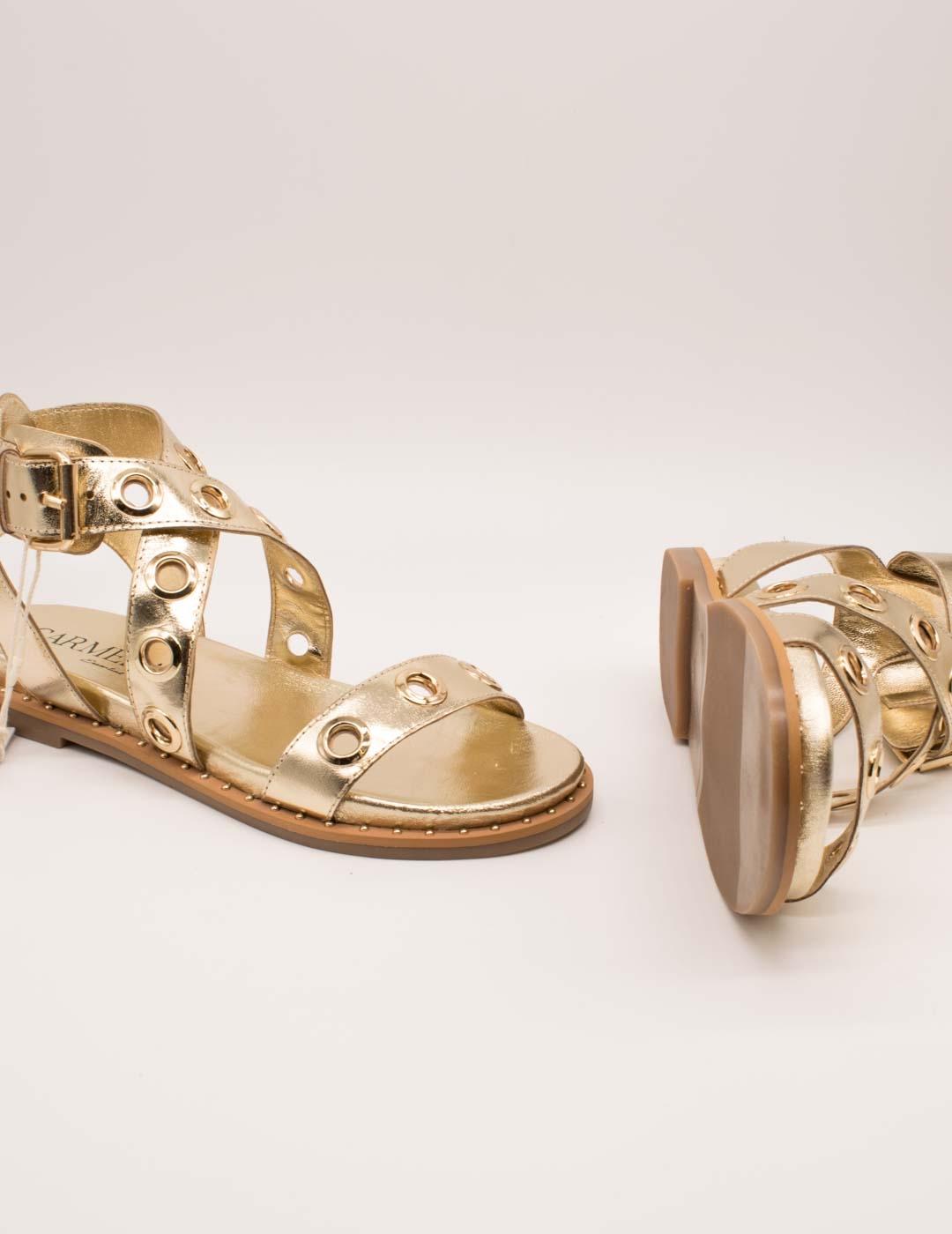 Sandalia Carmela 162389-02 Oro de Mujer