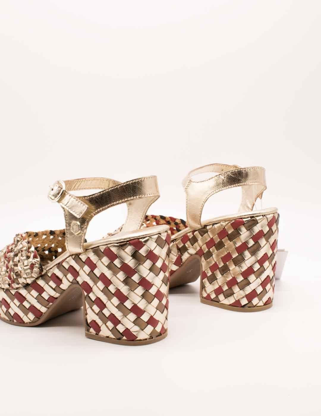 Sandalia Carmela 162224-02 Burdeos de Mujer