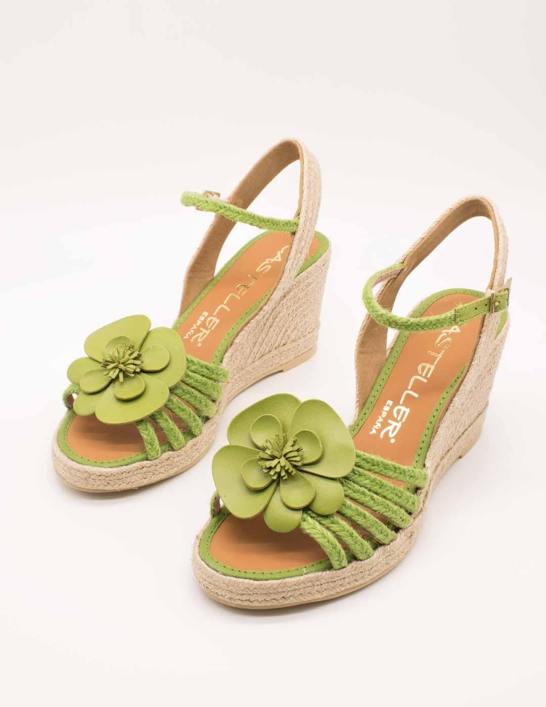 Esparto Casteller 30-21-933 Yute Verde Yuca de Mujer