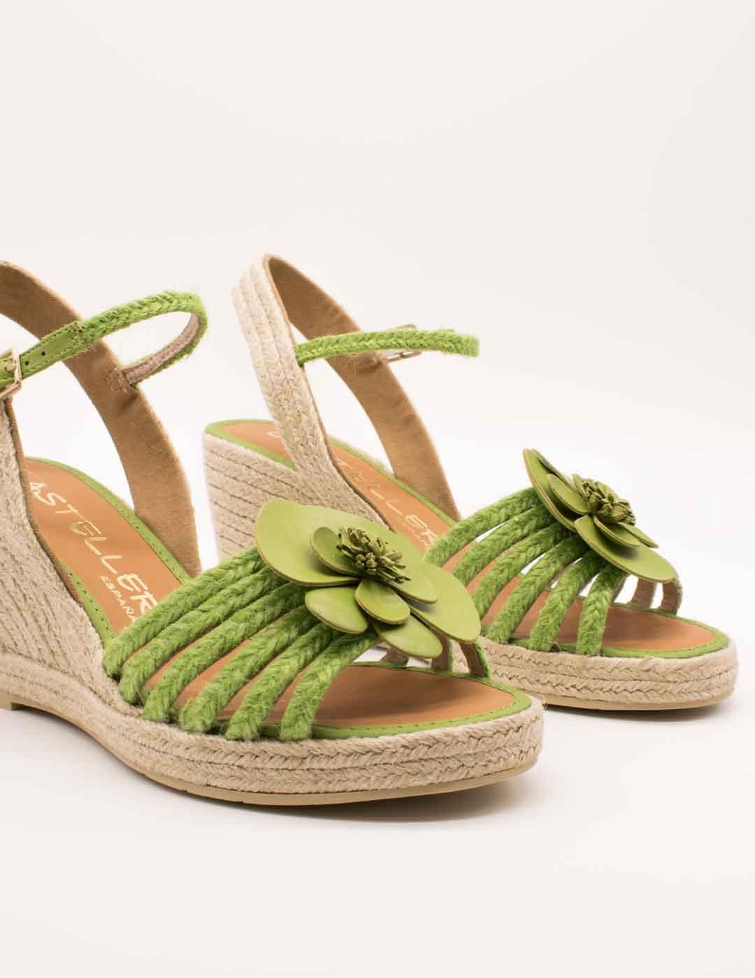 Esparto Casteller 30-21-933 Yute Verde Yuca de Mujer