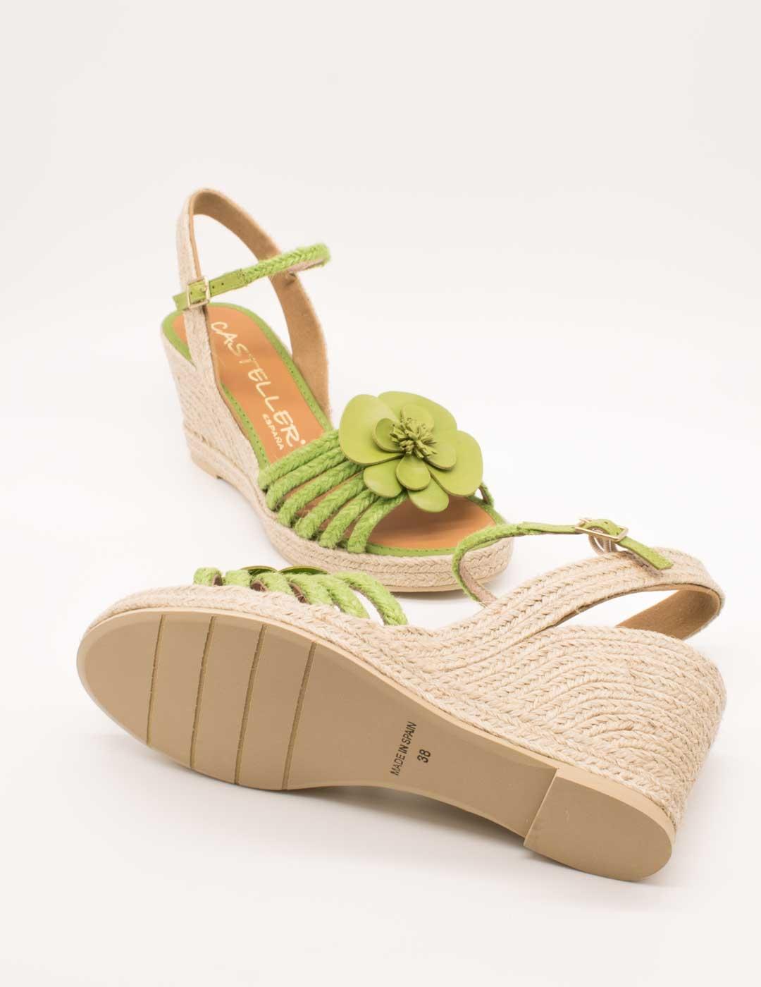 Esparto Casteller 30-21-933 Yute Verde Yuca de Mujer