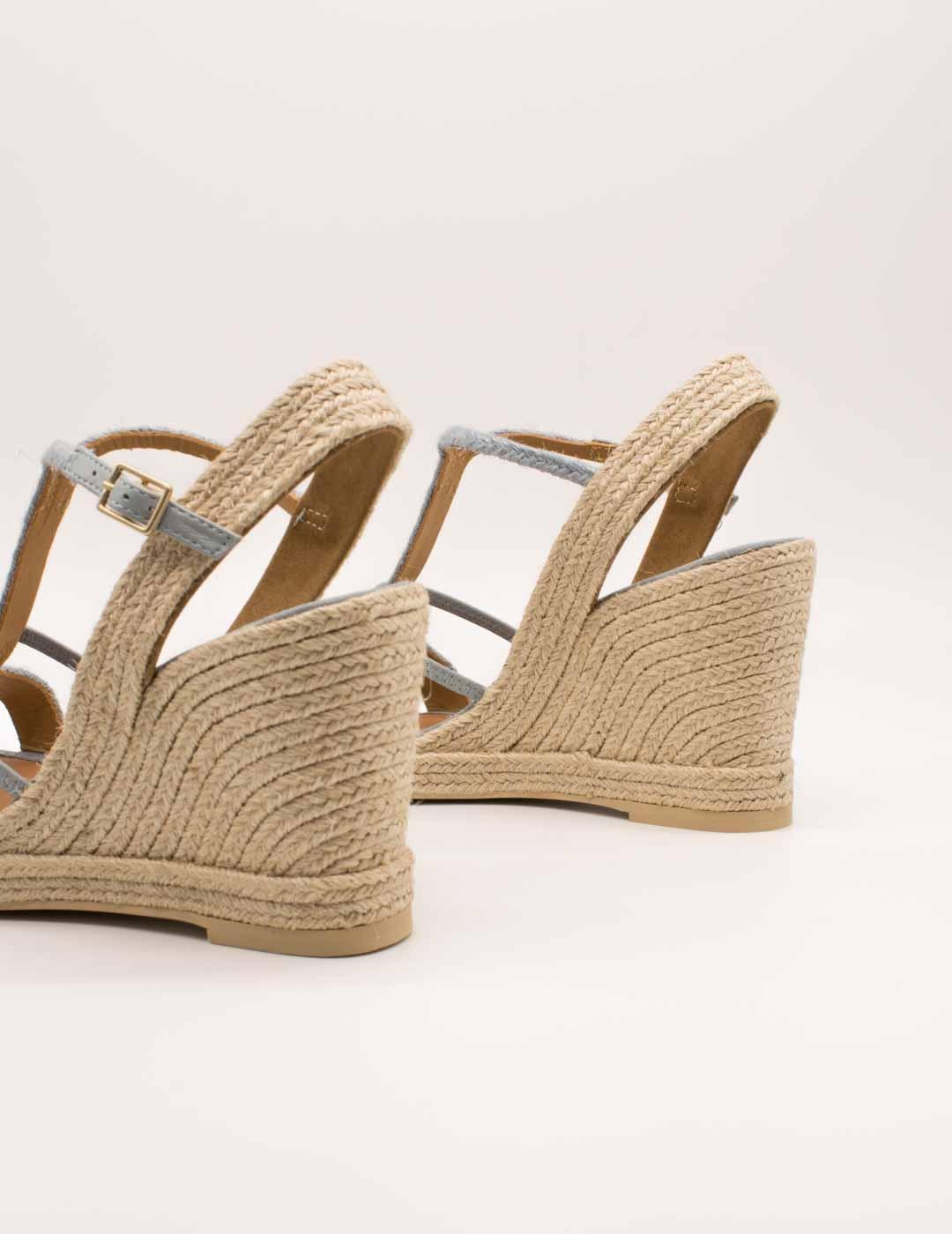 Esparto Casteller 49-21-936 Yute Azul Perla de Mujer