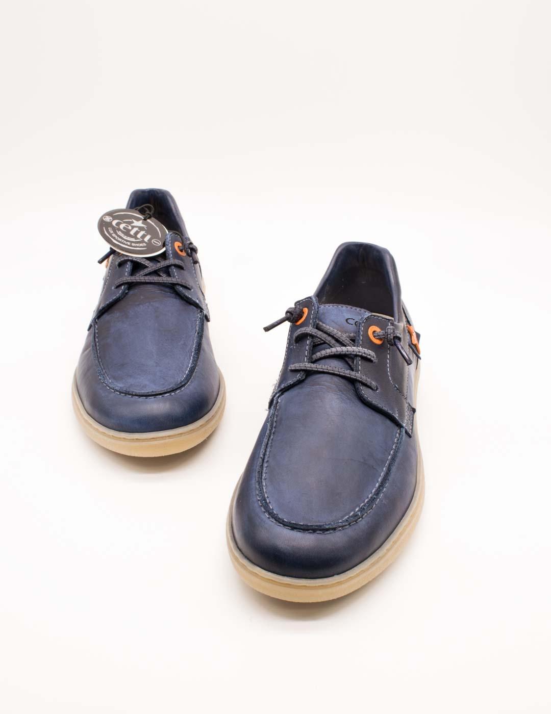 Zapato Cetti C-1349 Nature Tin Navy de Hombre