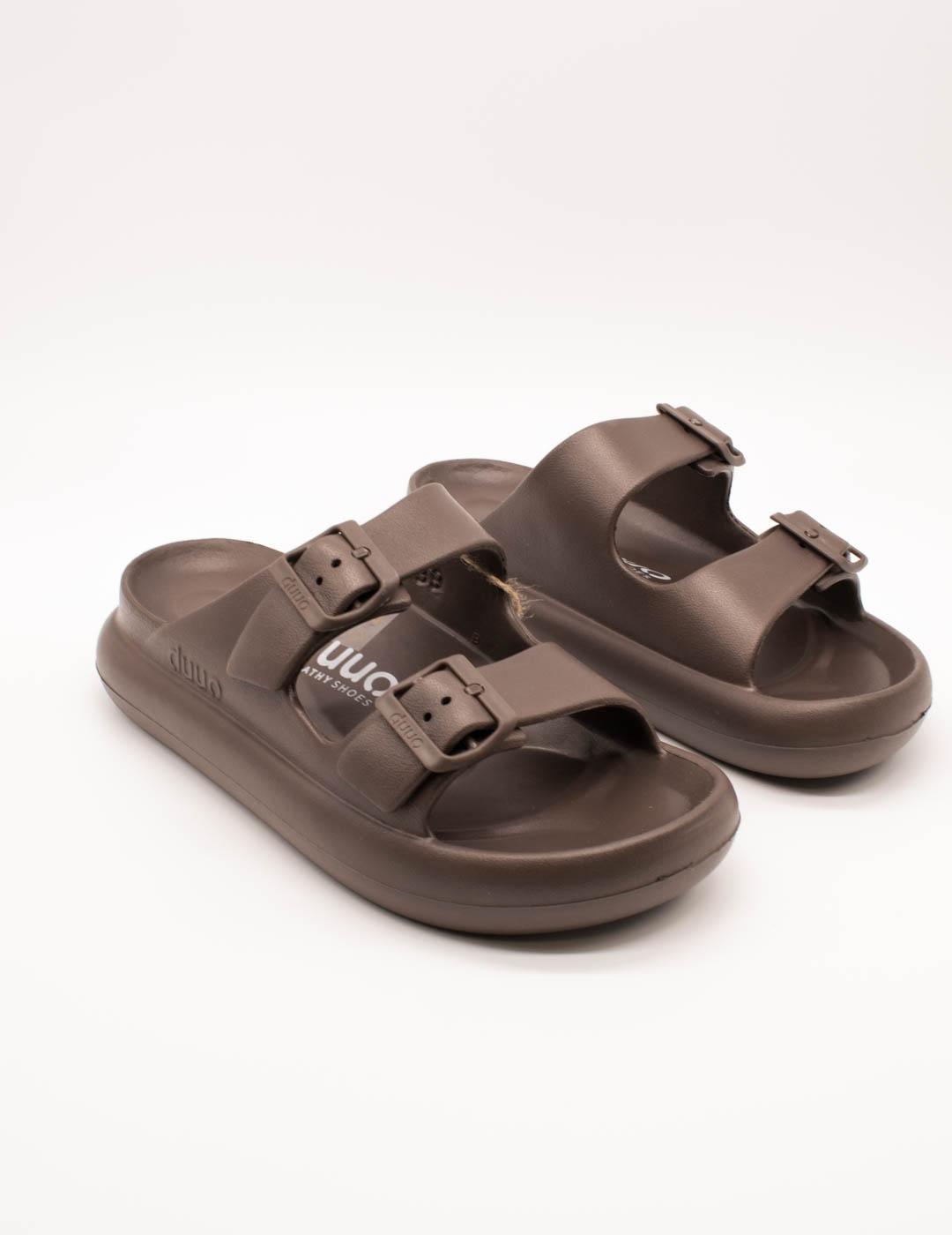 Sandalia Duuo D891016 Eva Curvi 16 Marrón de Mujer