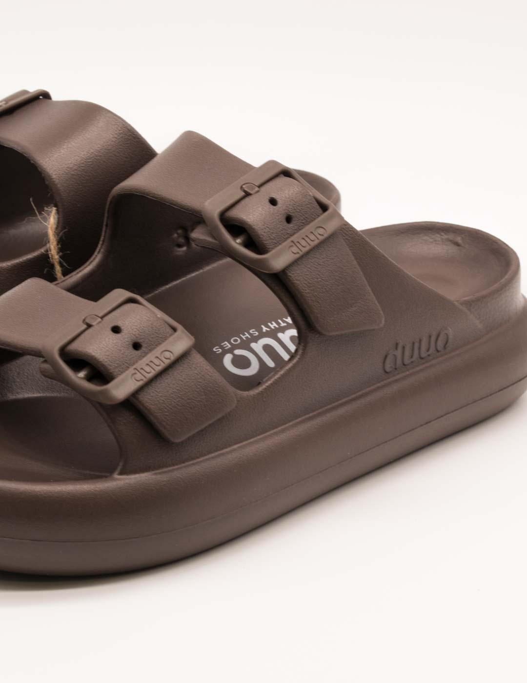 Sandalia Duuo D891016 Eva Curvi 16 Marrón de Mujer