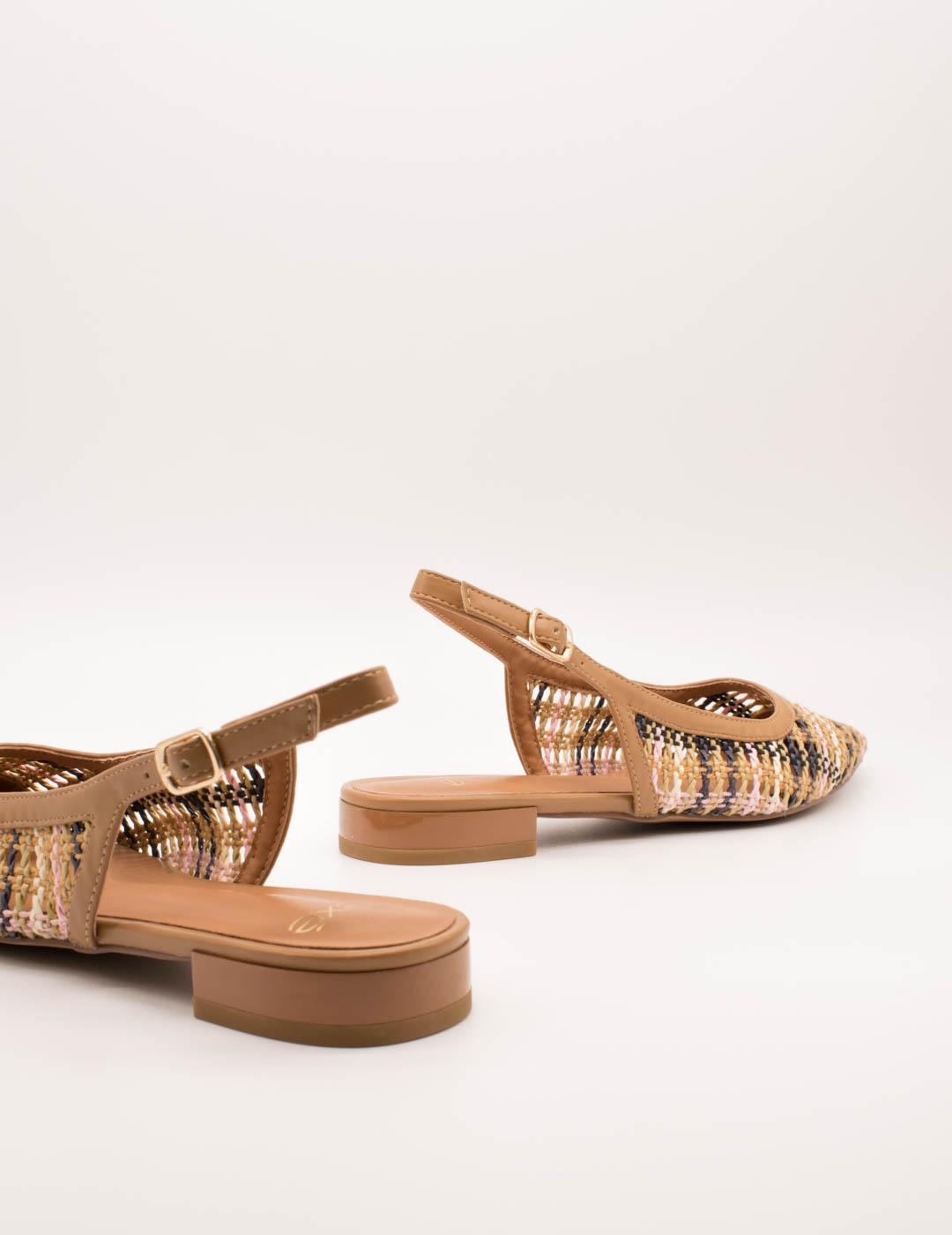 Zapato Exé 2529-2515 Raffia Pink de Mujer