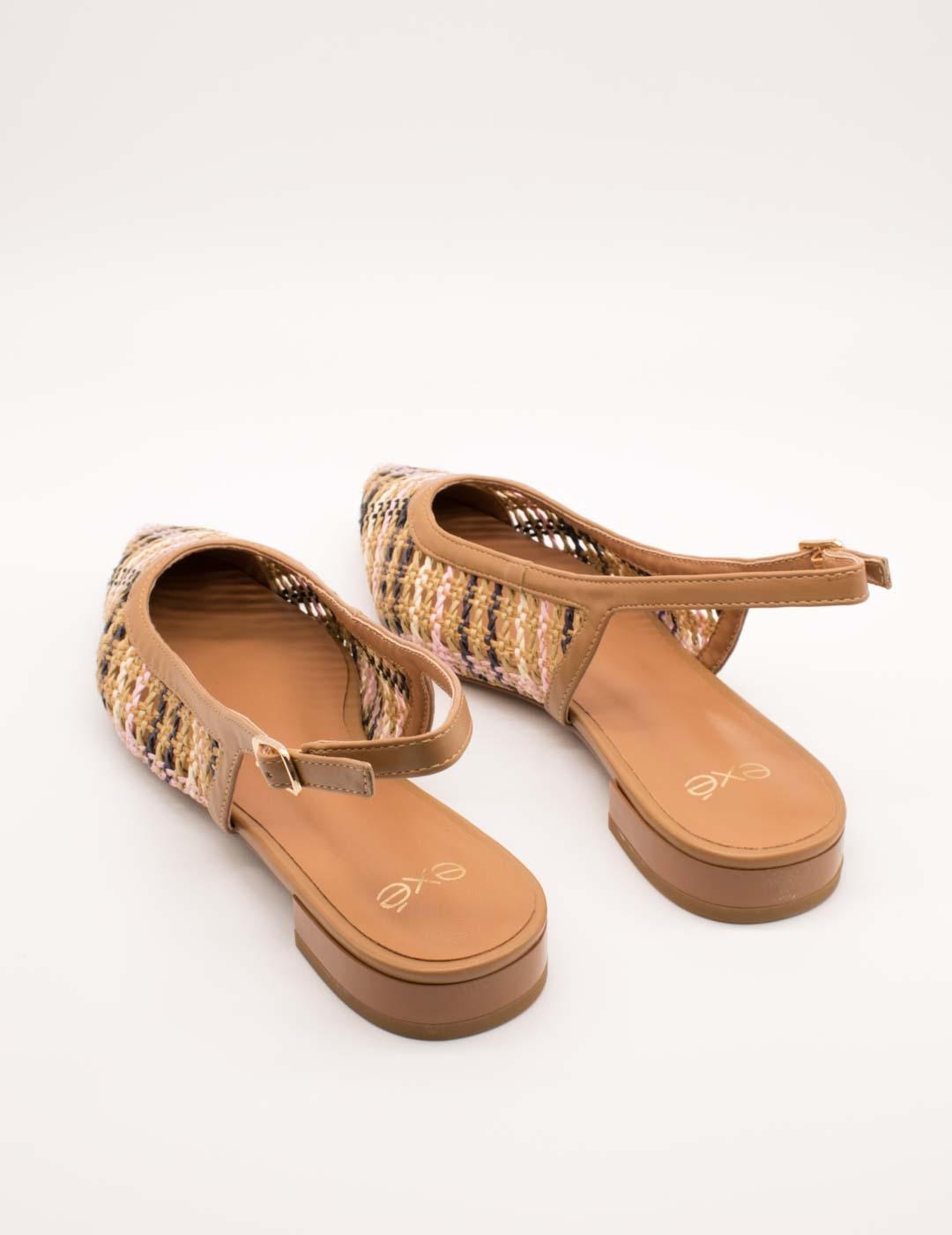 Zapato Exé 2529-2515 Raffia Pink de Mujer