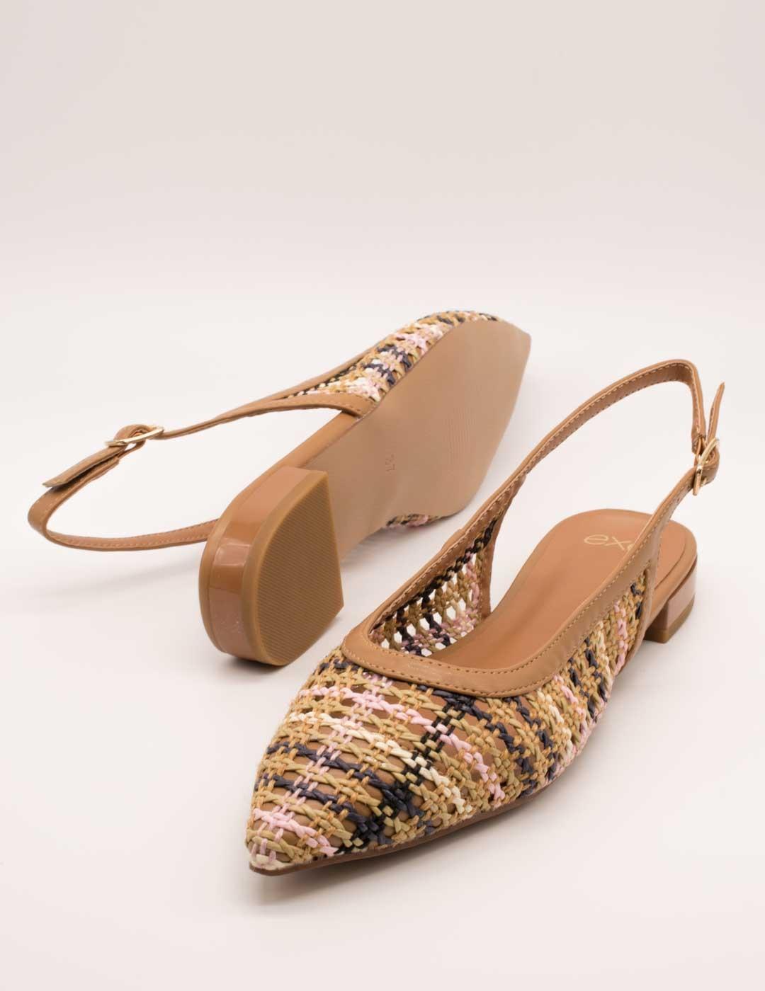 Zapato Exé 2529-2515 Raffia Pink de Mujer