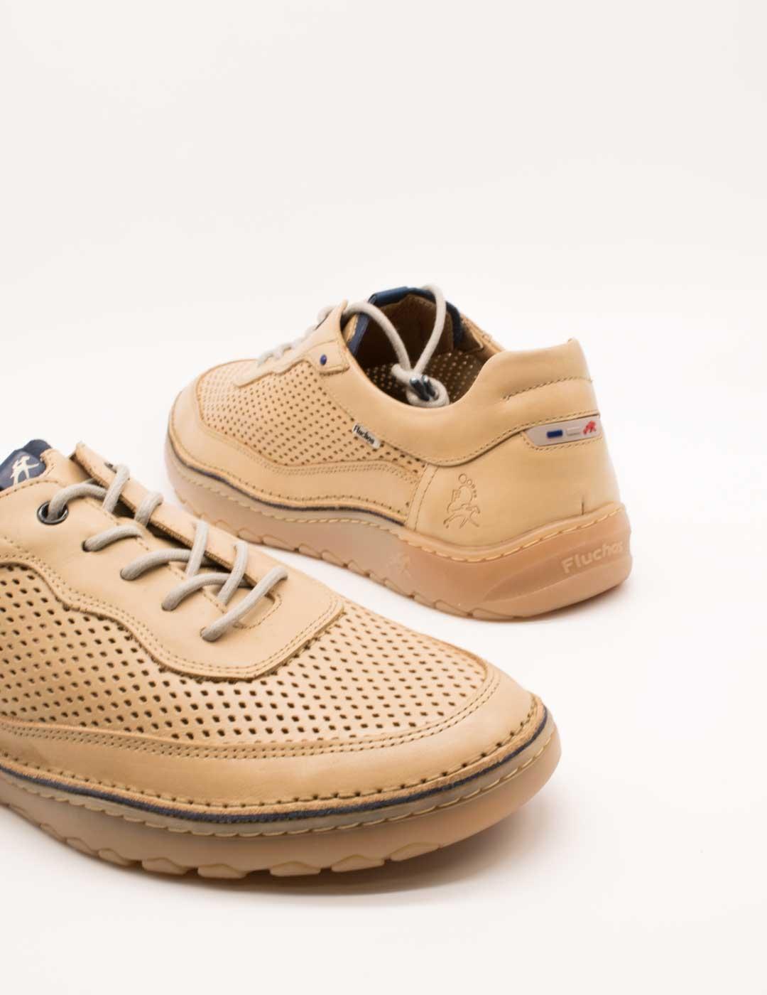 Zapato Fluchos F2221 Piel Menorca Topo de Hombre