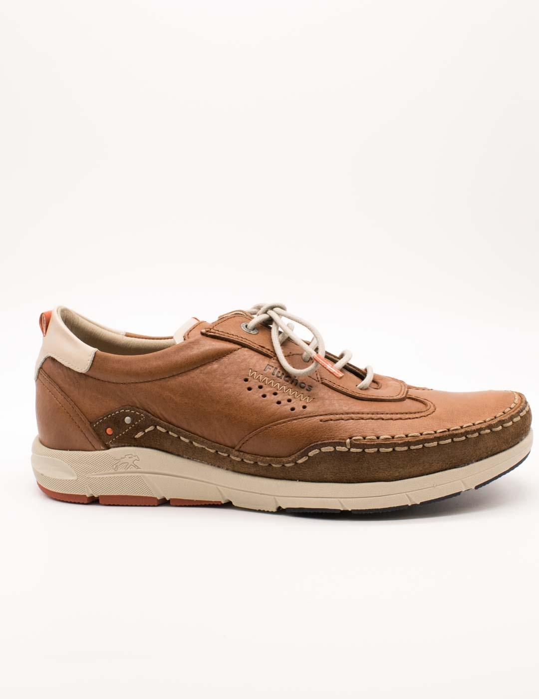 Zapato Fluchos F2150 Piel Kodiak Cuero de Hombre