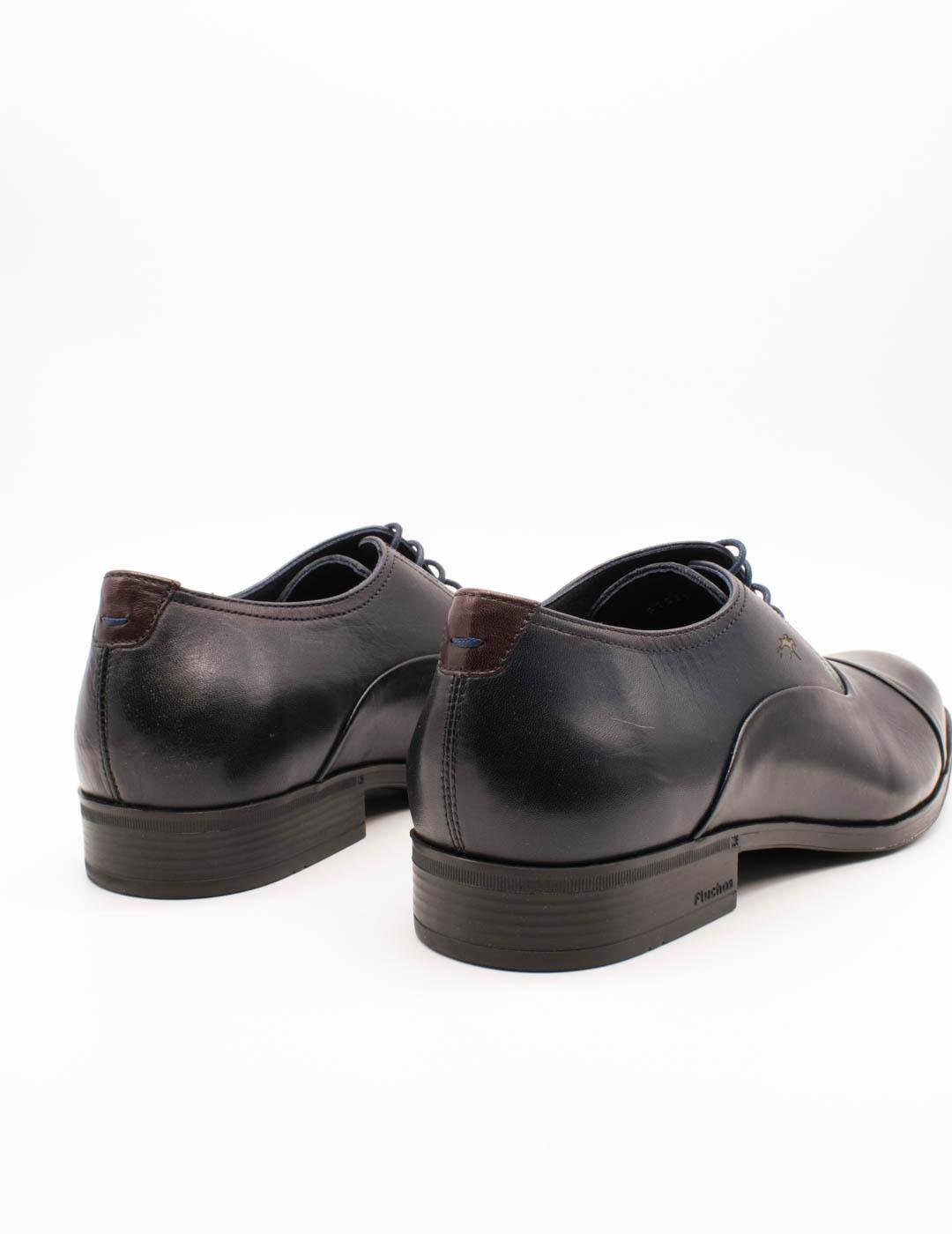 Zapato Fluchos F1837 Piel Habana Oceano de Hombre