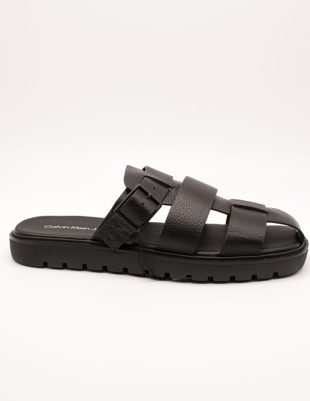 Sandalia Calvin Klein YM01220-0GJ Black de Hombre