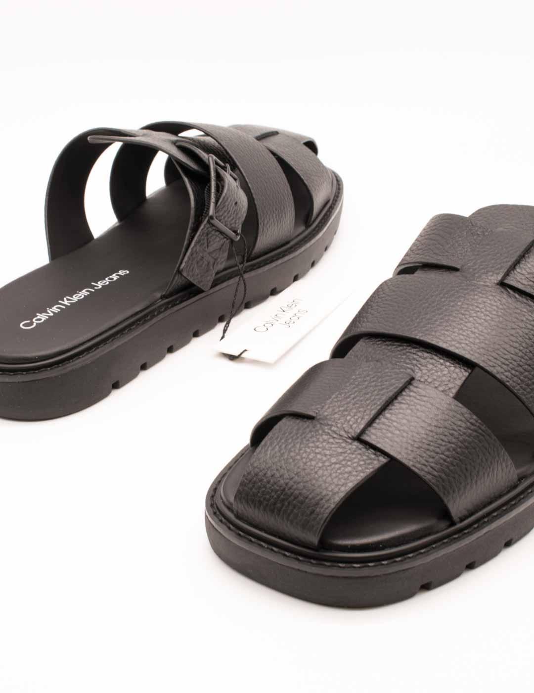 Sandalia Calvin Klein YM01220-0GJ Black de Hombre