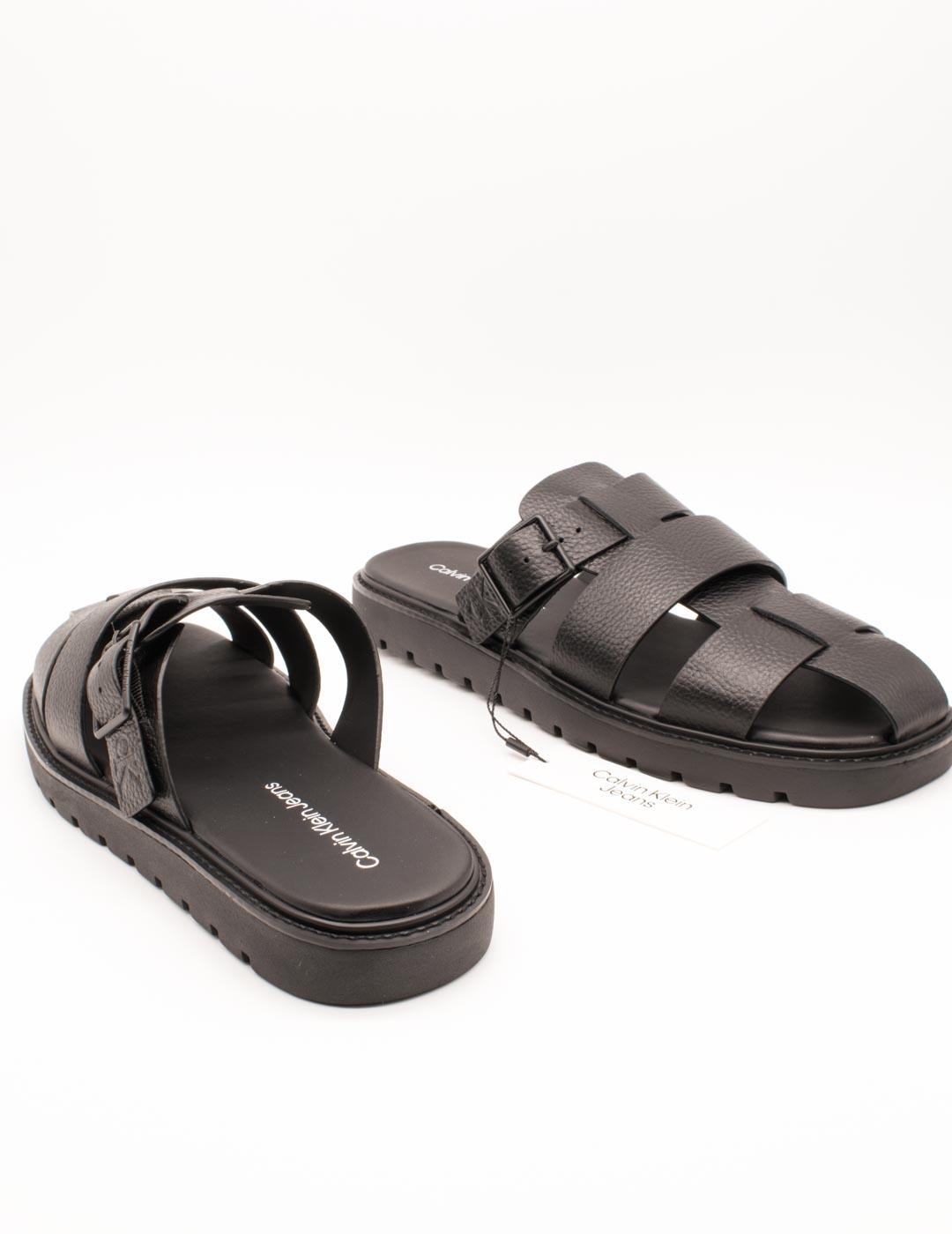 Sandalia Calvin Klein YM01220-0GJ Black de Hombre