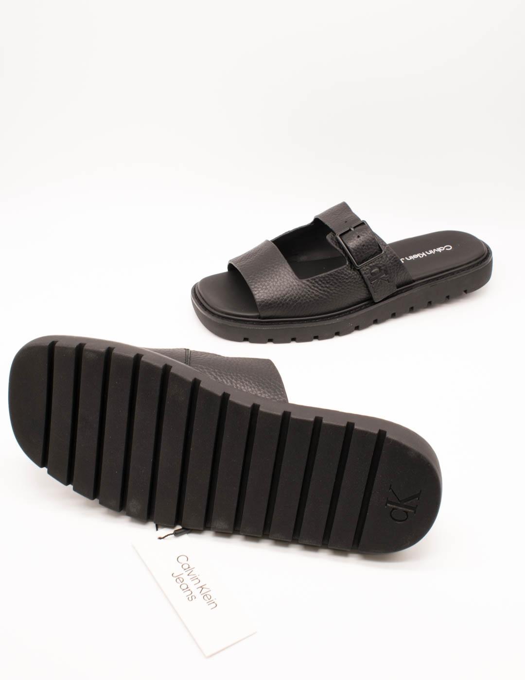 Sandalia Calvin Klein YM01228-0GJ Black de Hombre