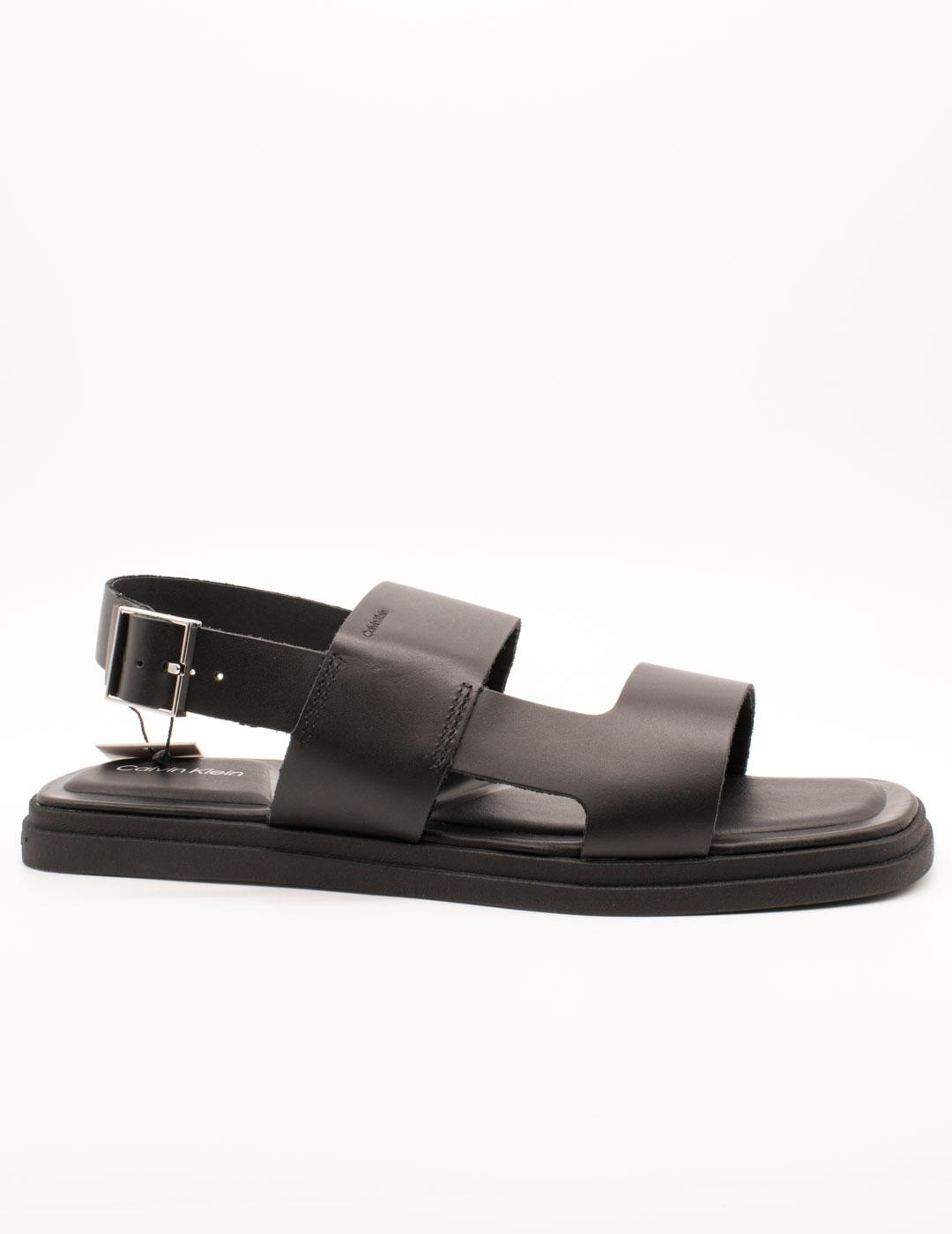 Sandalia Calvin Klein HM01736-BEH Black de Hombre