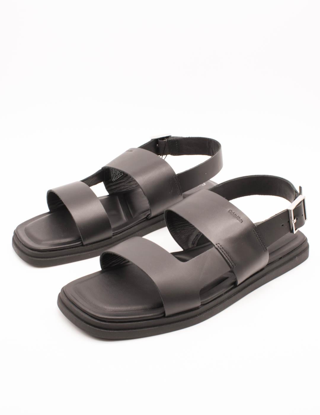 Sandalia Calvin Klein HM01736-BEH Black de Hombre