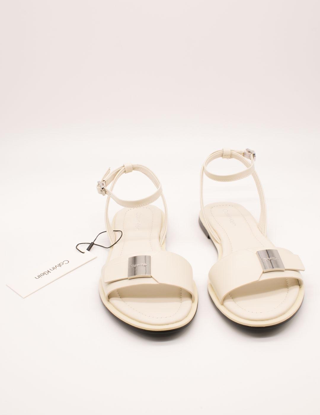 Sandalia Calvin Klein HW02367-AEO Turtle Dove de Mujer