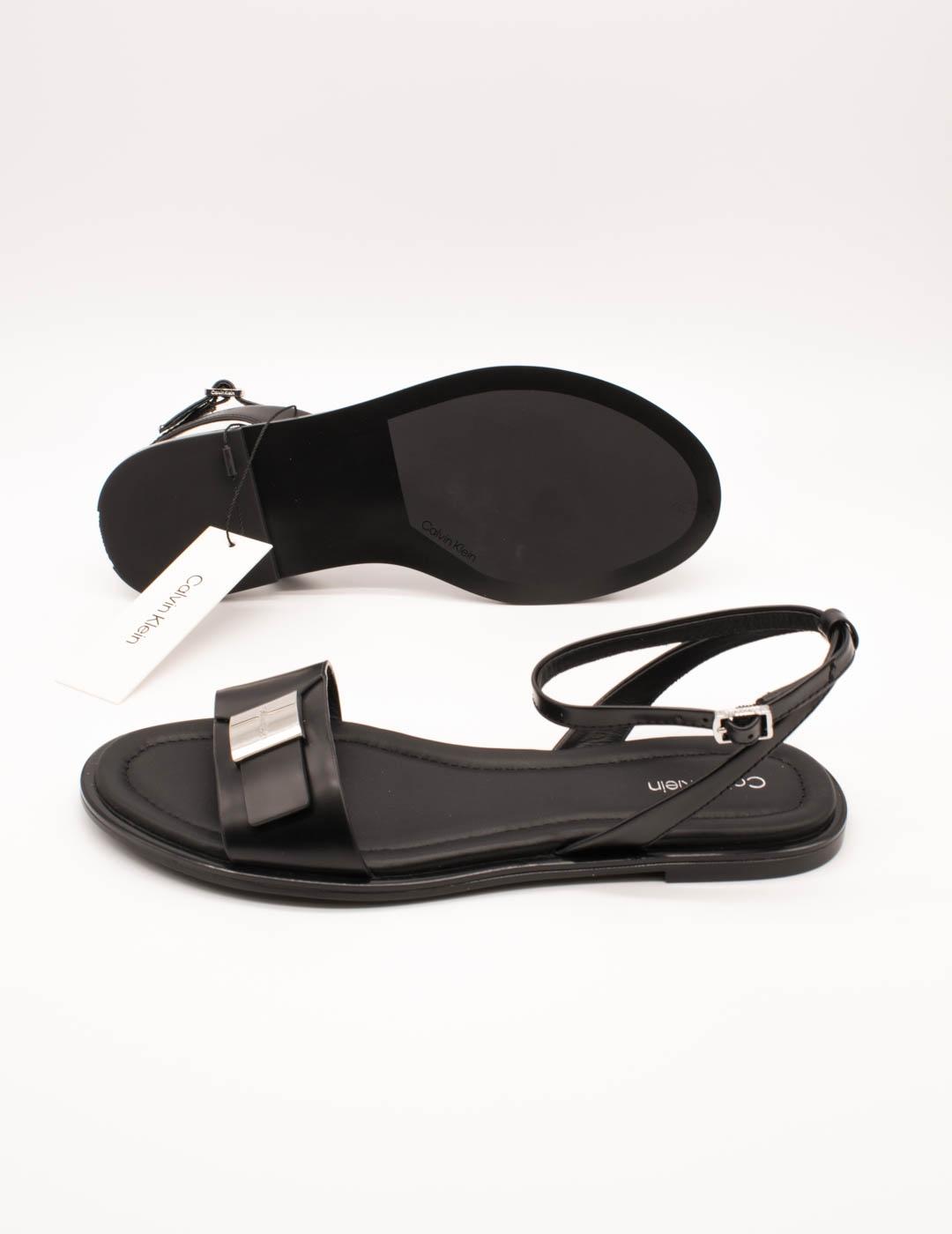 Sandalia Calvin Klein HW02367-BEH Black de Mujer