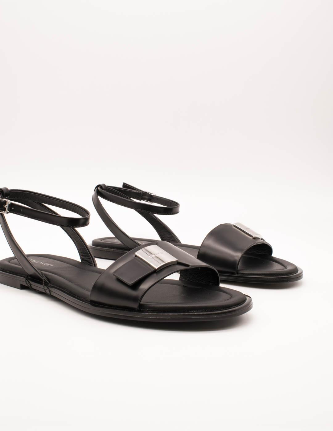 Sandalia Calvin Klein HW02367-BEH Black de Mujer