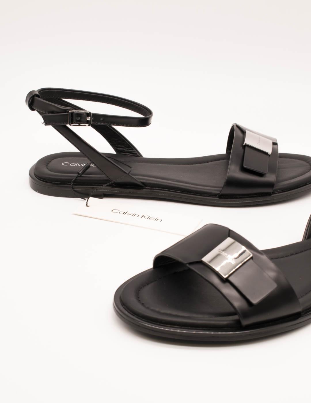 Sandalia Calvin Klein HW02367-BEH Black de Mujer