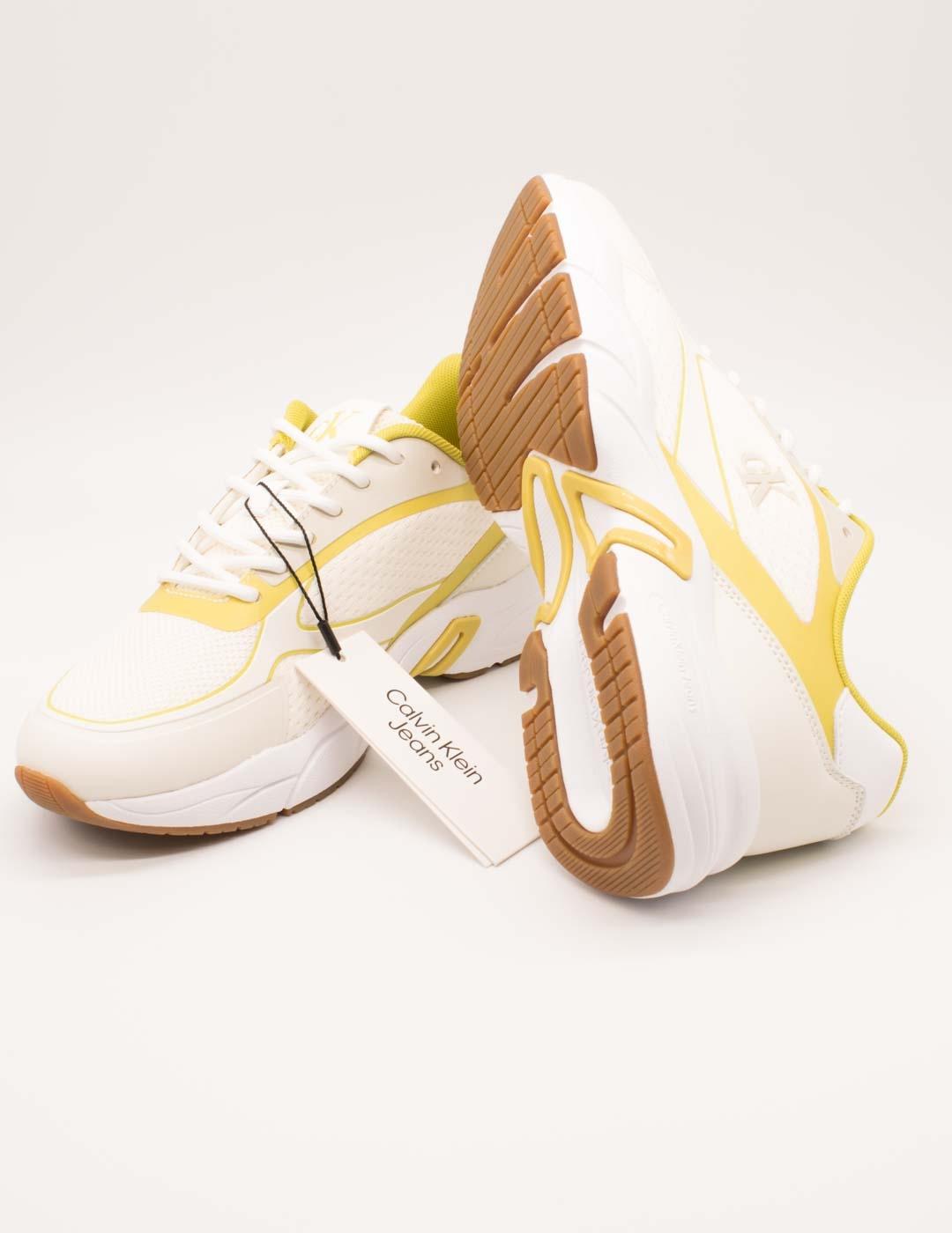 Deportivo Calvin Klein YW01887-0IB Snow White de Mujer