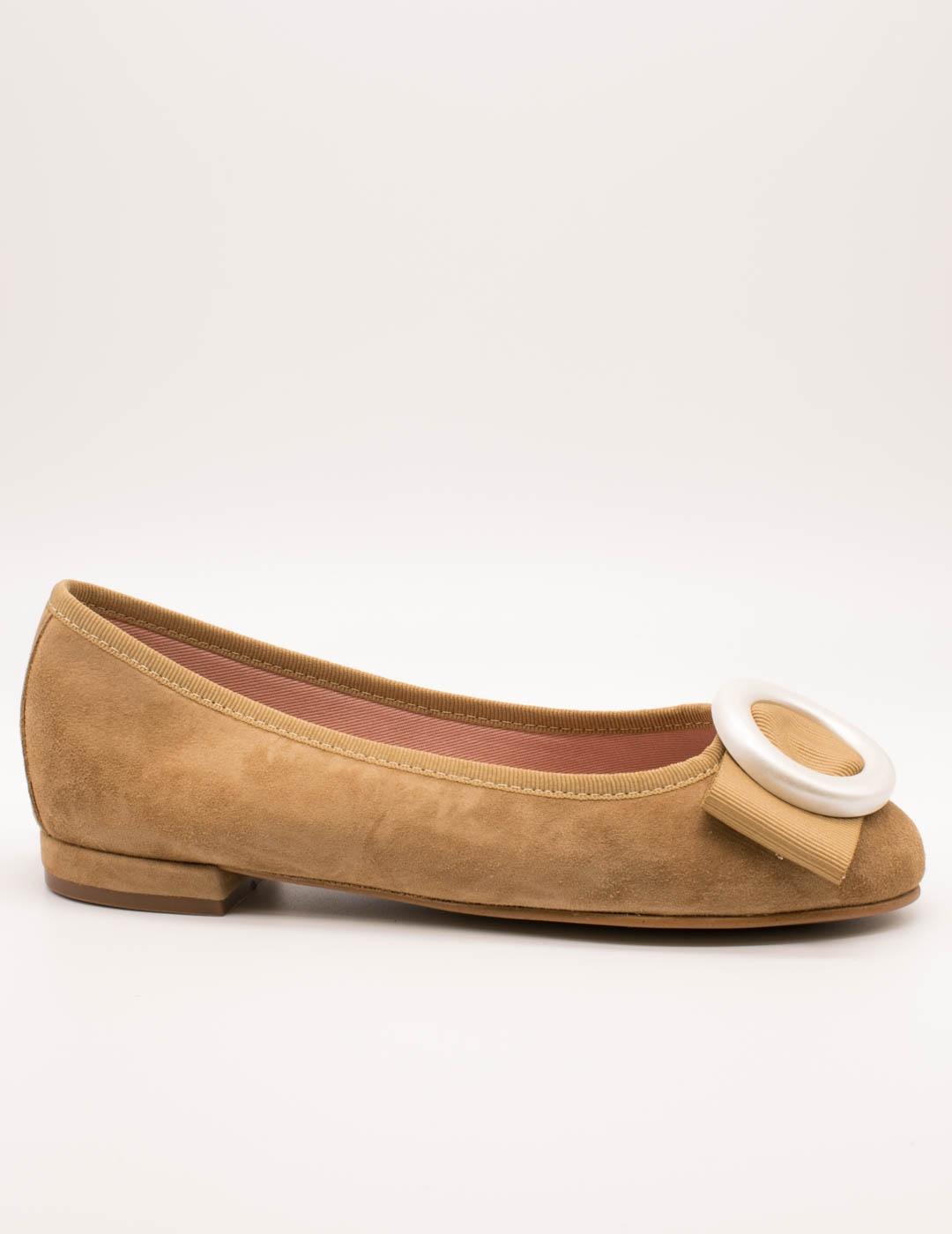 Bailarina Euforia Encina Ante Taupe de Mujer