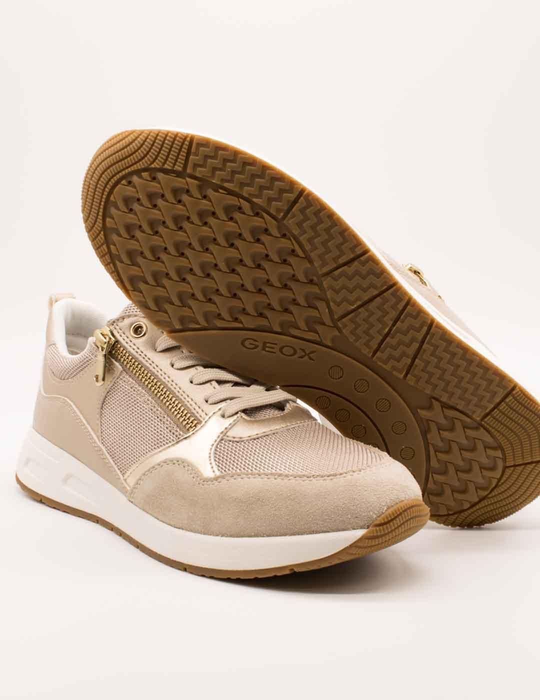 Deportiva Geox D35NQA 0NF14 C2235 Bulmy Beige de Mujer