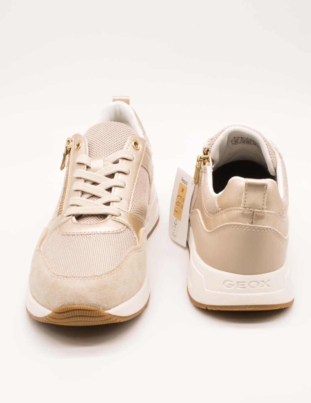 Deportiva Geox D35NQA 0NF14 C2235 Bulmy Beige de Mujer