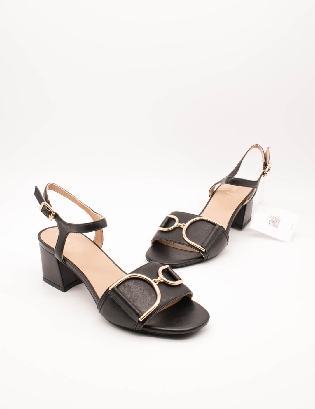 Sandalia Geox D35RNB 000TU C9997 New Eraklia Negro de Mujer