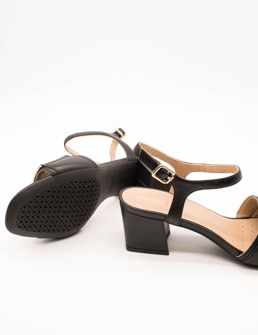 Sandalia Geox D35RNB 000TU C9997 New Eraklia Negro de Mujer