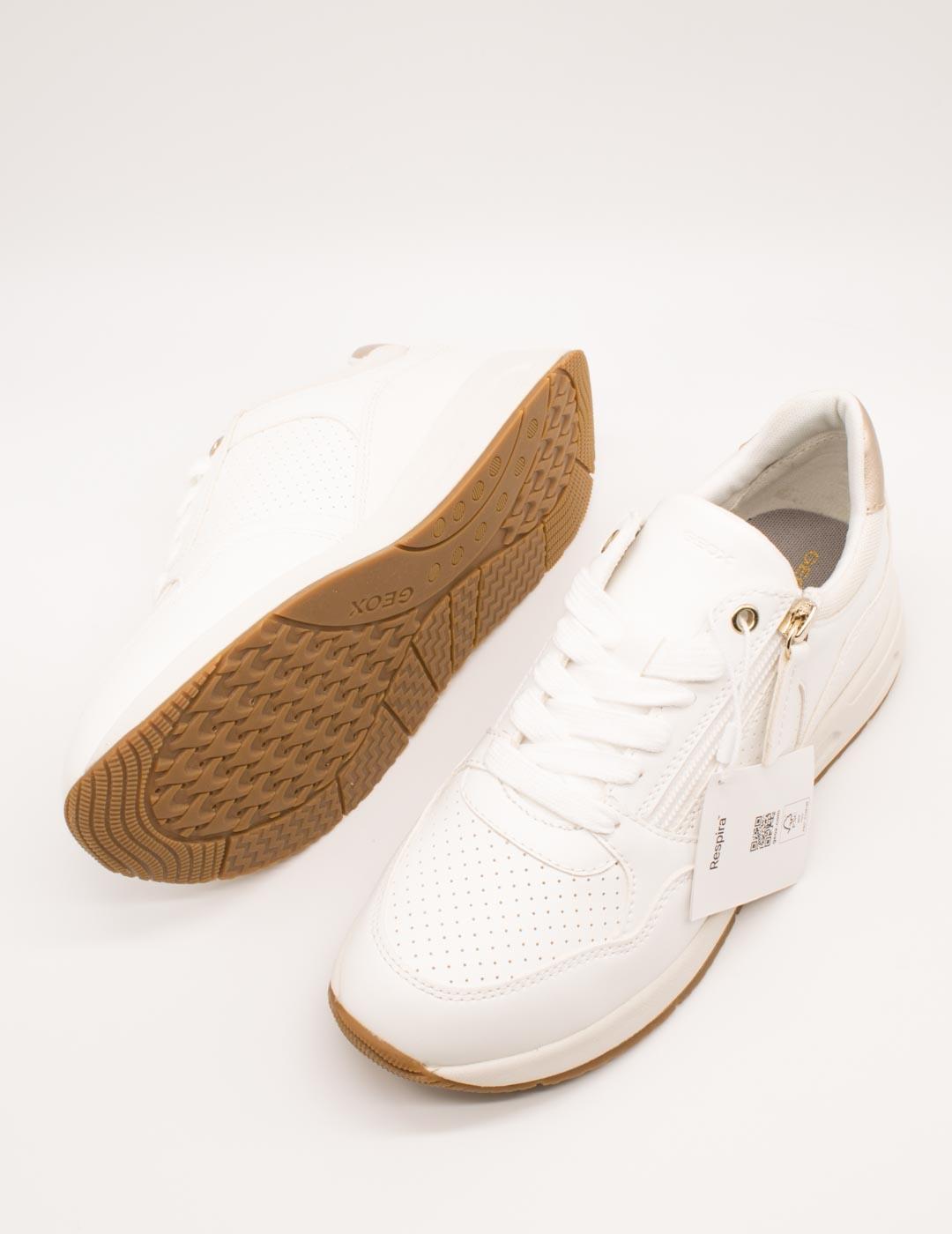 Deportivo Geox D36NQB 0BCAR C1000 Bulmy Blanco de Mujer