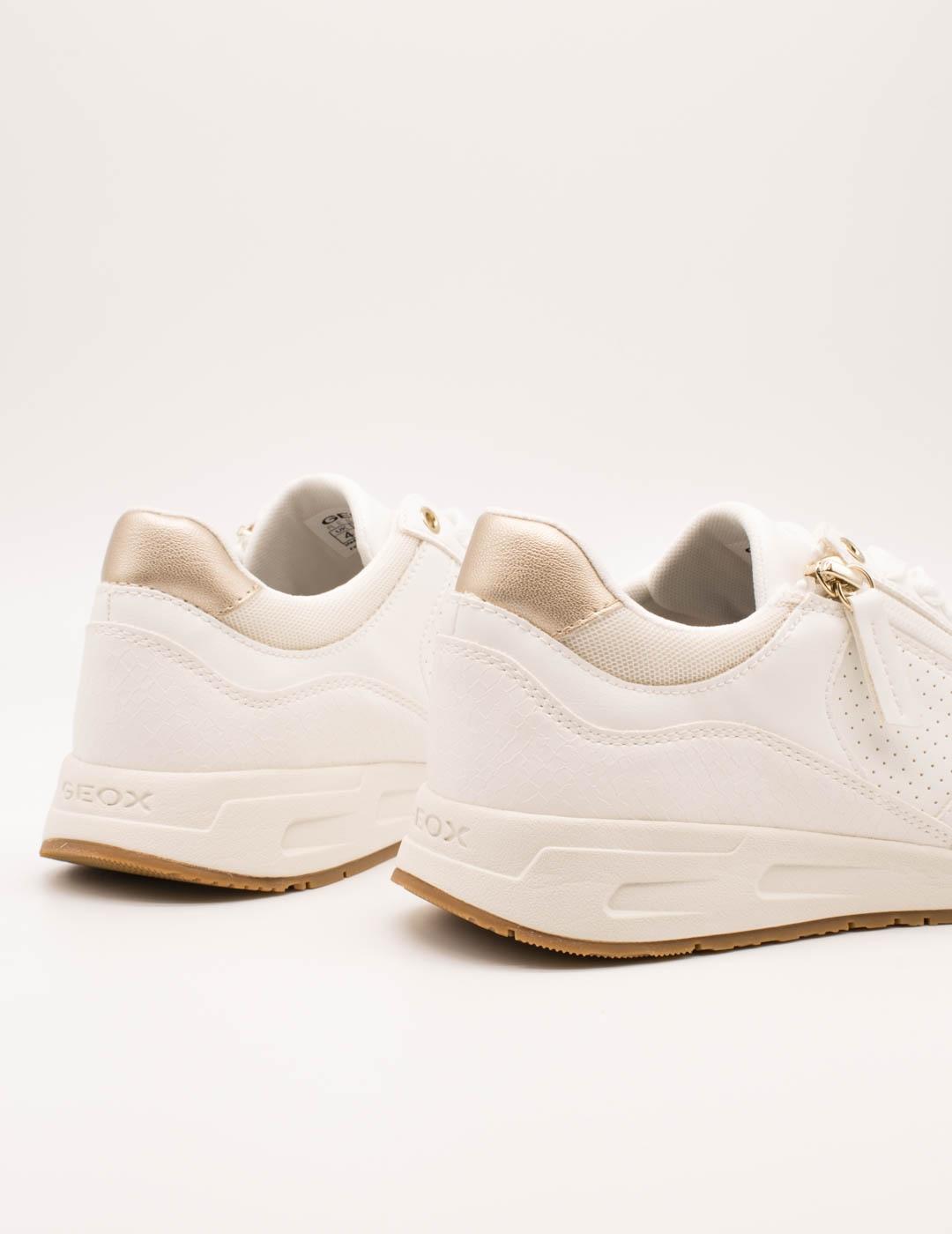 Deportivo Geox D36NQB 0BCAR C1000 Bulmy Blanco de Mujer