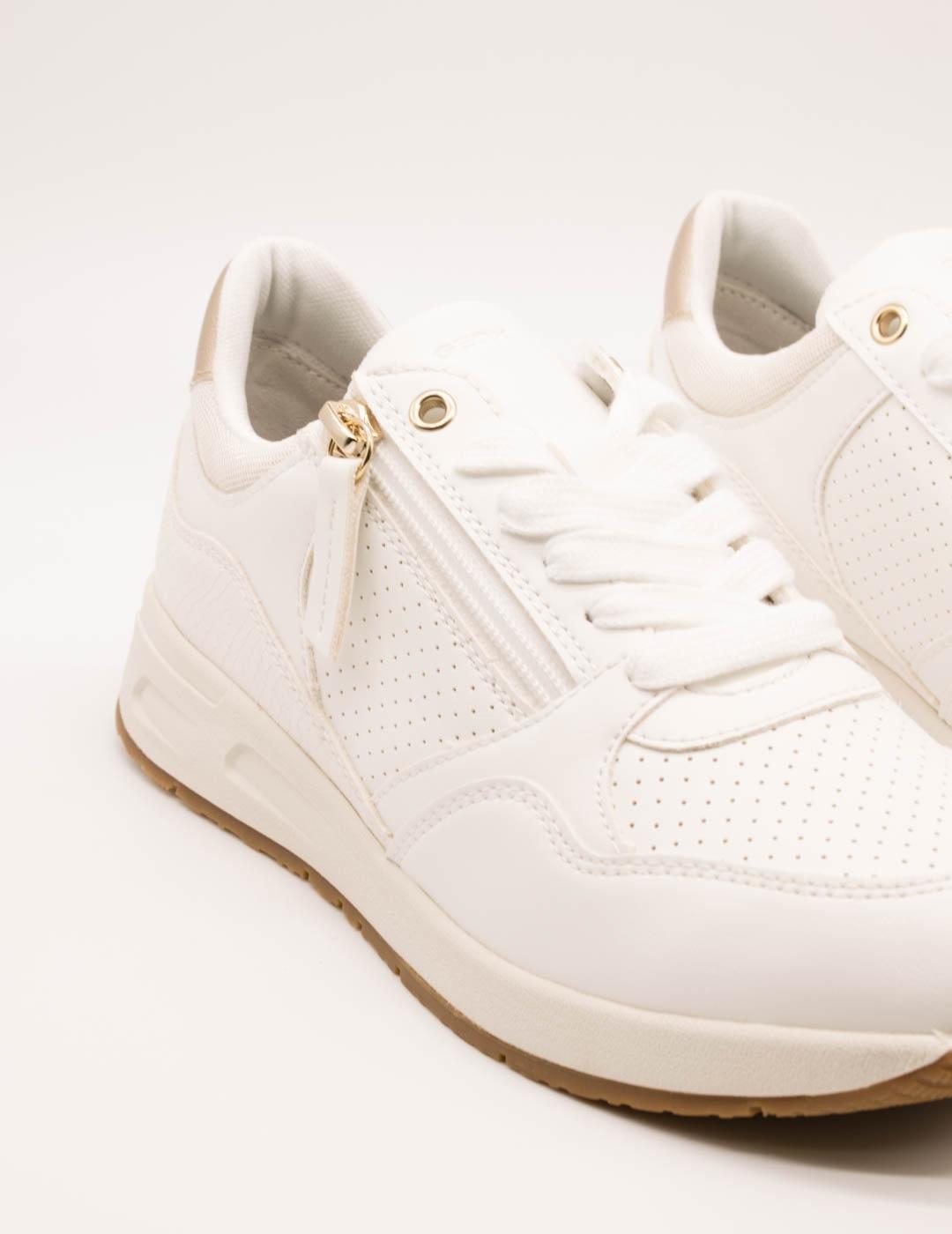 Deportivo Geox D36NQB 0BCAR C1000 Bulmy Blanco de Mujer