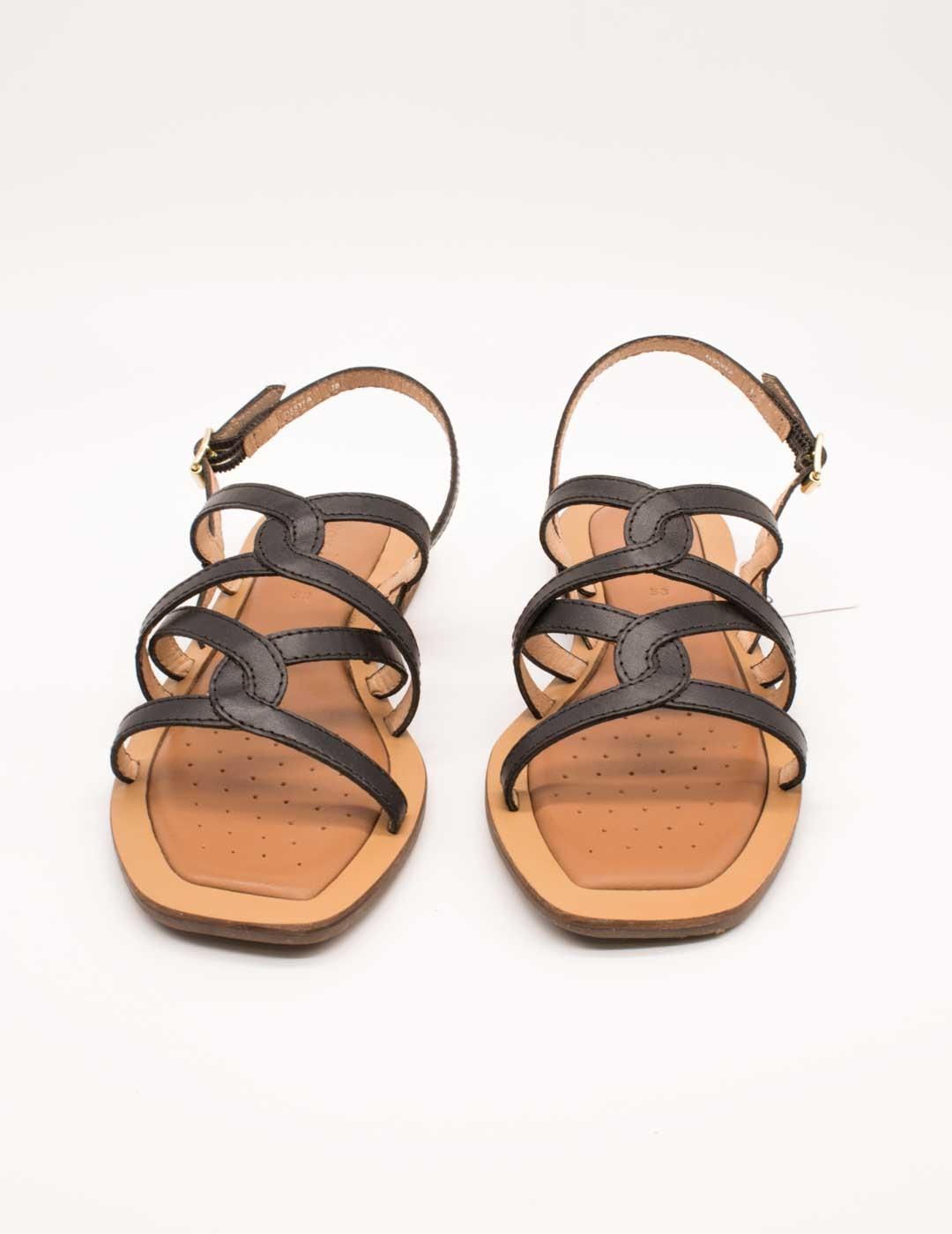 Sandalia Geox D55YFA 0001J C9999 Black de Mujer