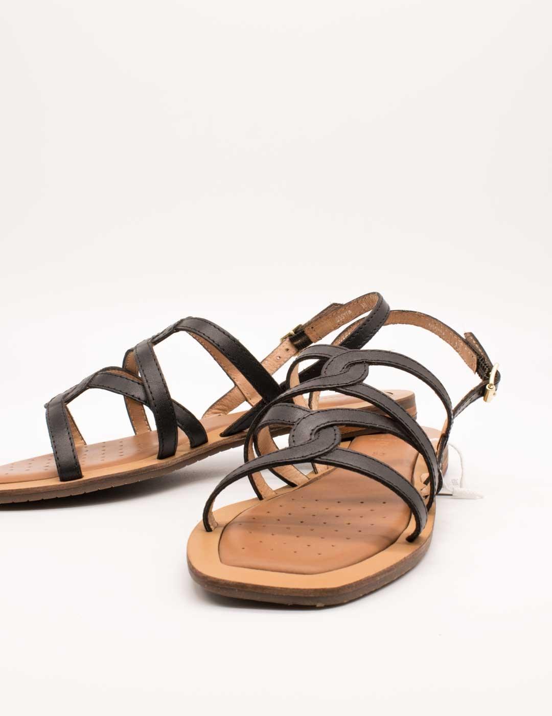 Sandalia Geox D55YFA 0001J C9999 Black de Mujer