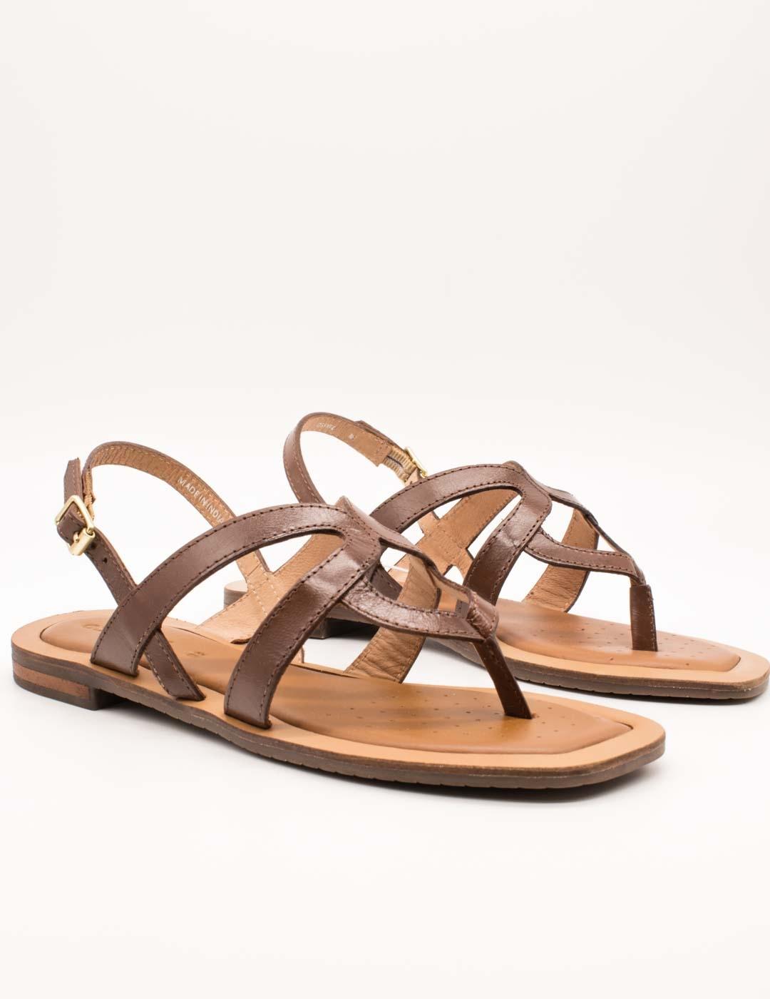 Sandalia Geox D55YFC 0001J C5006 Camel de Mujer