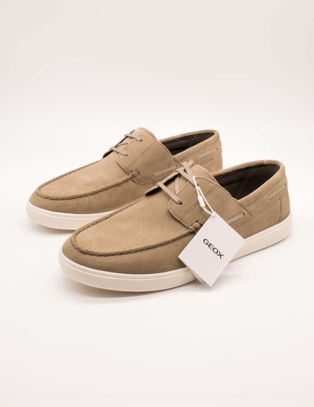 Zapato Geox U45GSB 00022 C5004 Avola Beige de Hombre