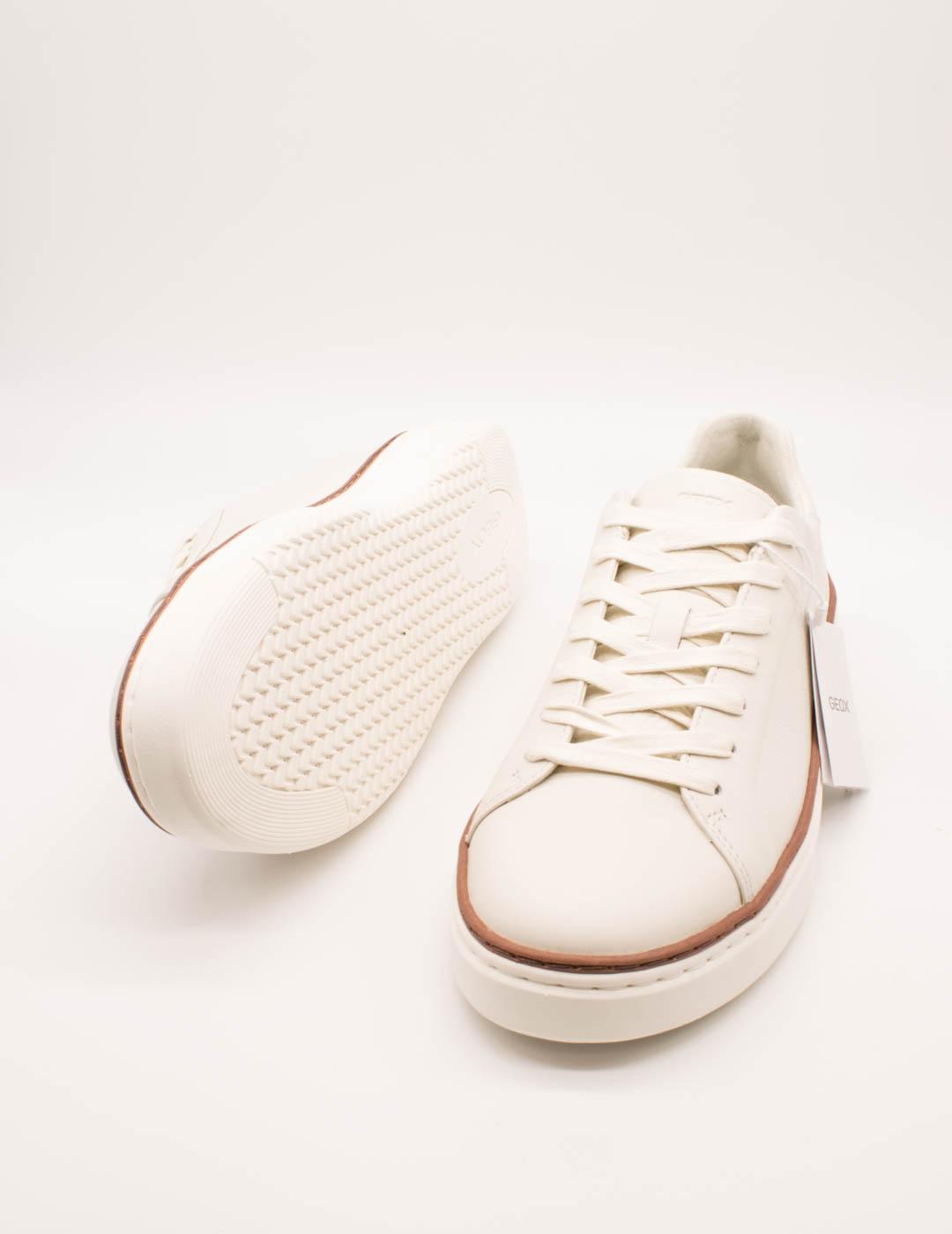 Zapato Geox U46HPA 00046 C1000 Zackerty Blanco de Hombre