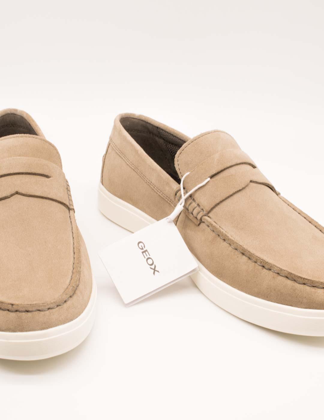 Zapato Geox U55GSA 00022 C5004 Avola Beige de Hombre