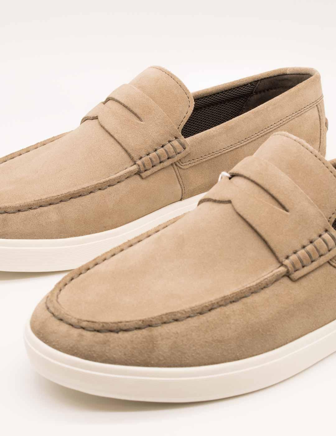 Zapato Geox U55GSA 00022 C5004 Avola Beige de Hombre