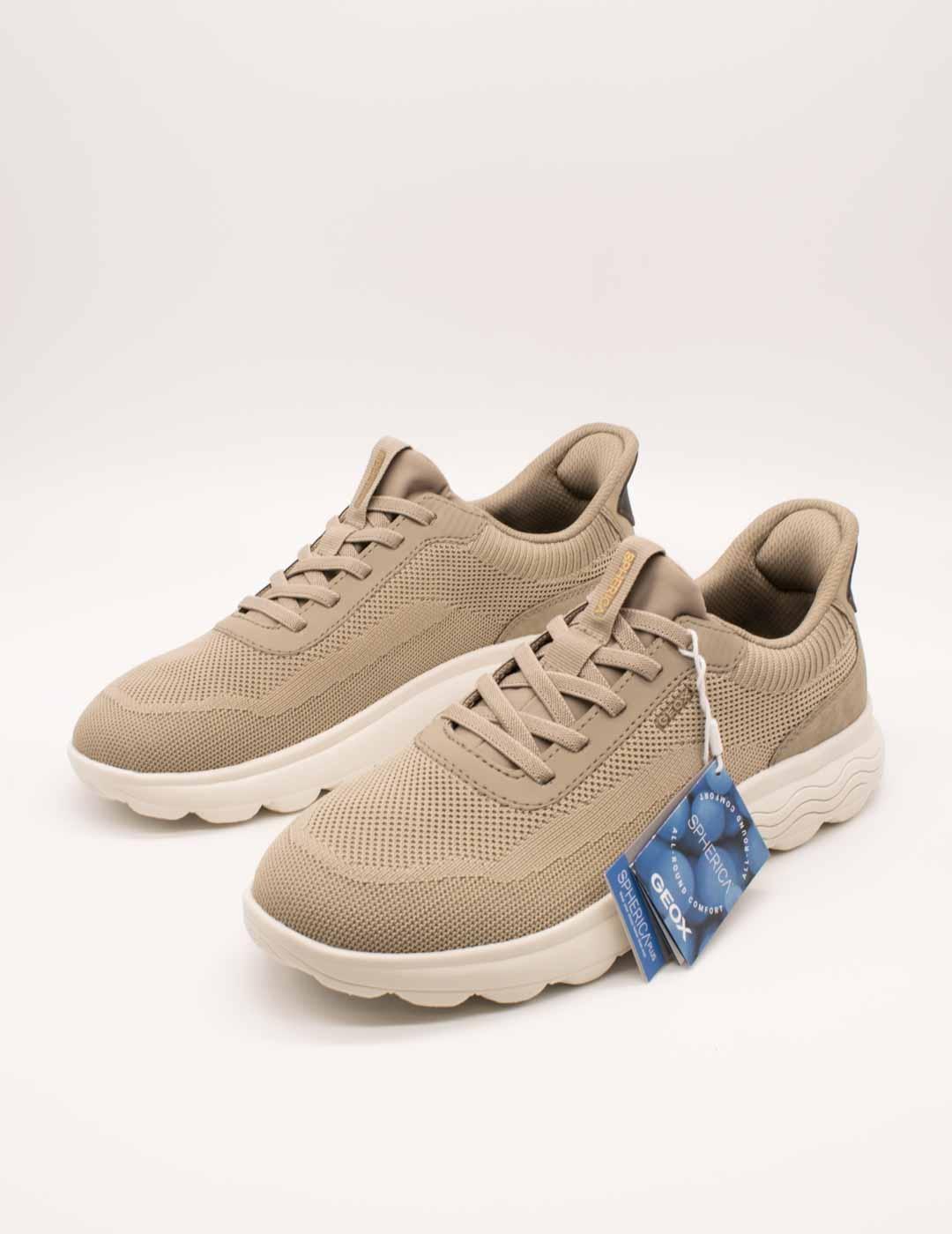 Deportivo Geox U55MPA 06KEK C5004 Spherica Beige de Hombre