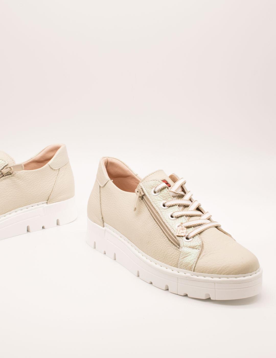 Zapato Jose Saenz 2001-IGII Beige de Mujer