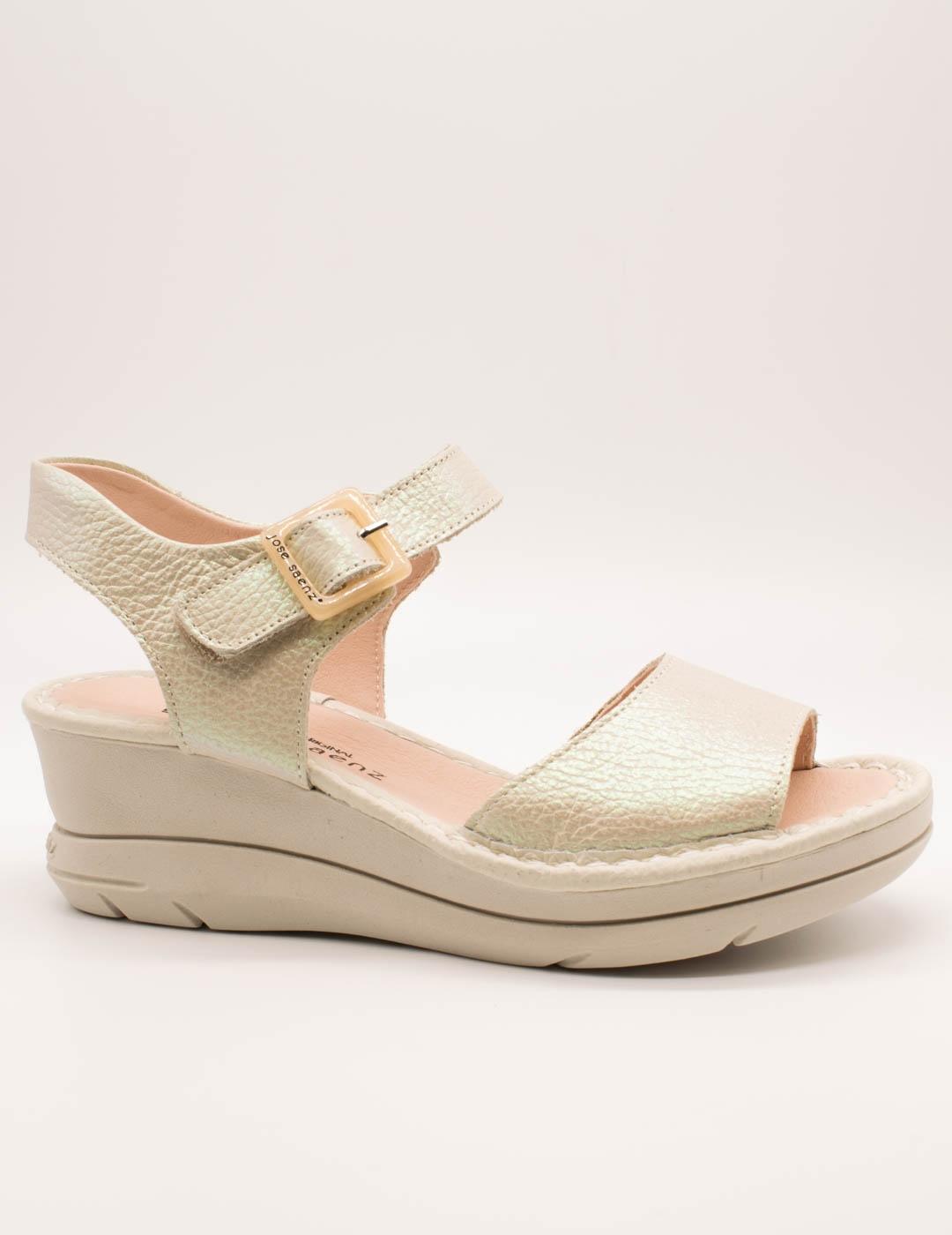 Sandalia Jose Saenz 4227-II Blanco de Mujer