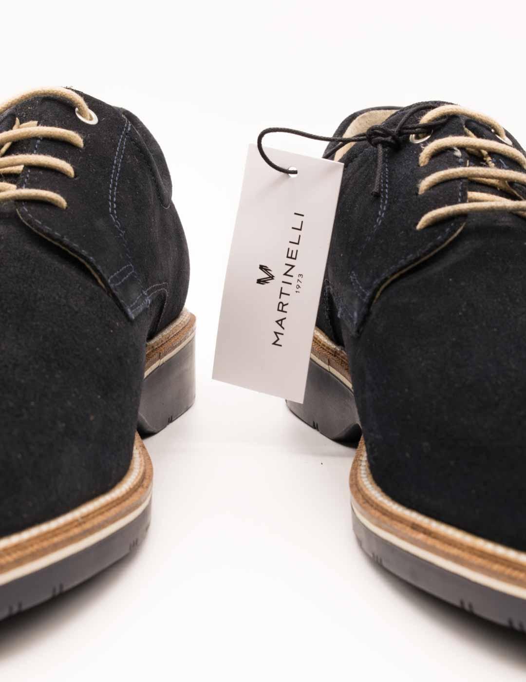 Zapato Martinelli 1689-2889X Watford Dark Blue de Hombre