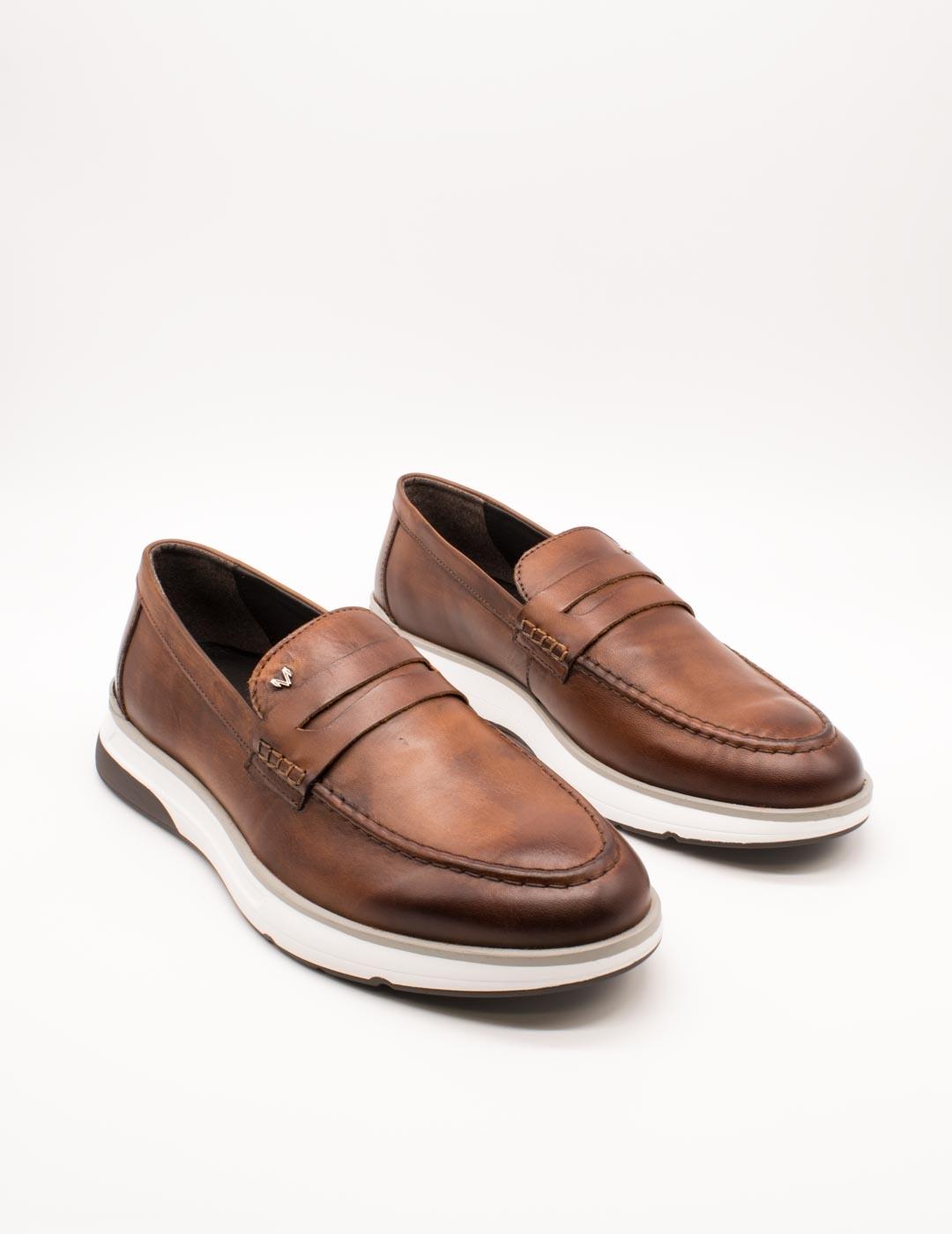 Zapato Martinelli 1606-2741L Walden Cafe de Hombre