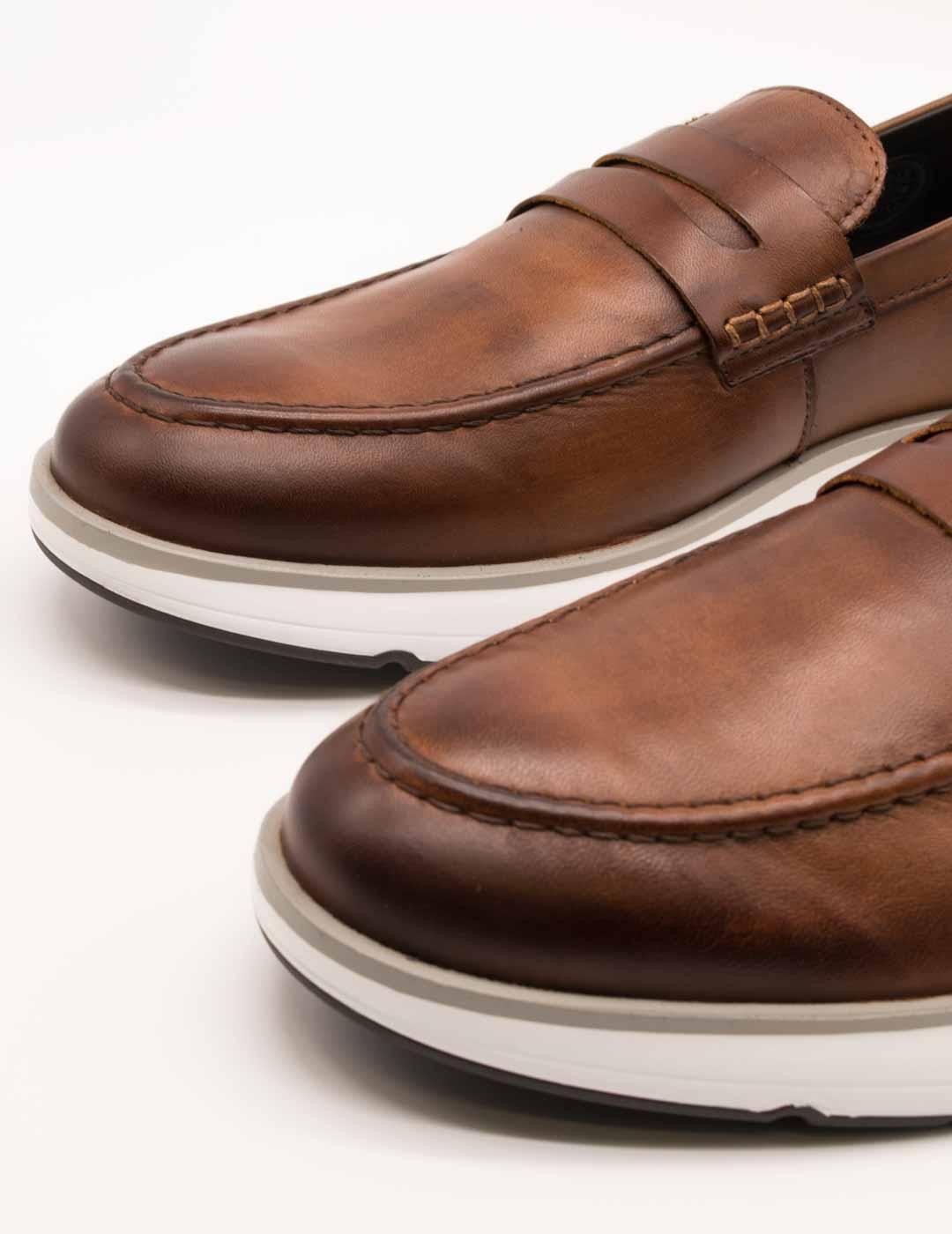 Zapato Martinelli 1606-2741L Walden Cafe de Hombre